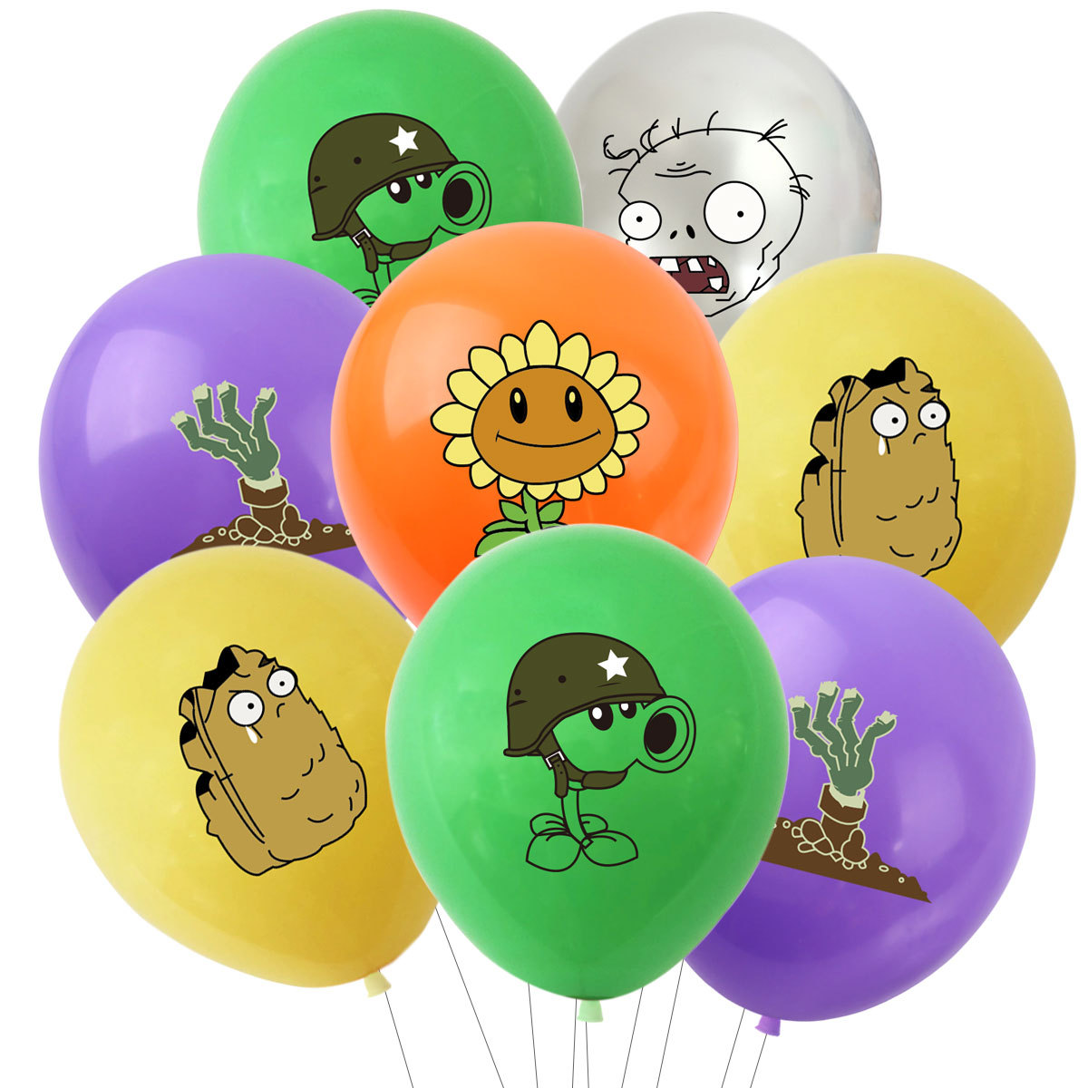 Zombie Party Games - 10 Buah 12 Inci Tanaman VS