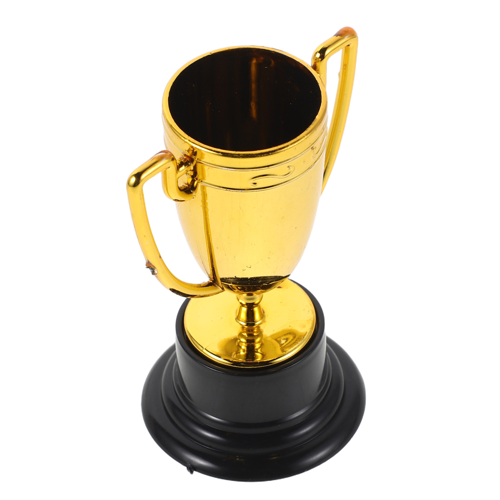 Party Games Competition - Piala Rumah Boneka Mini Berwarna Emas,