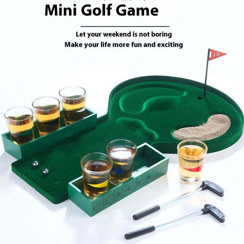Party Games Golf - Mainan meja Golf Mini Bar permainan