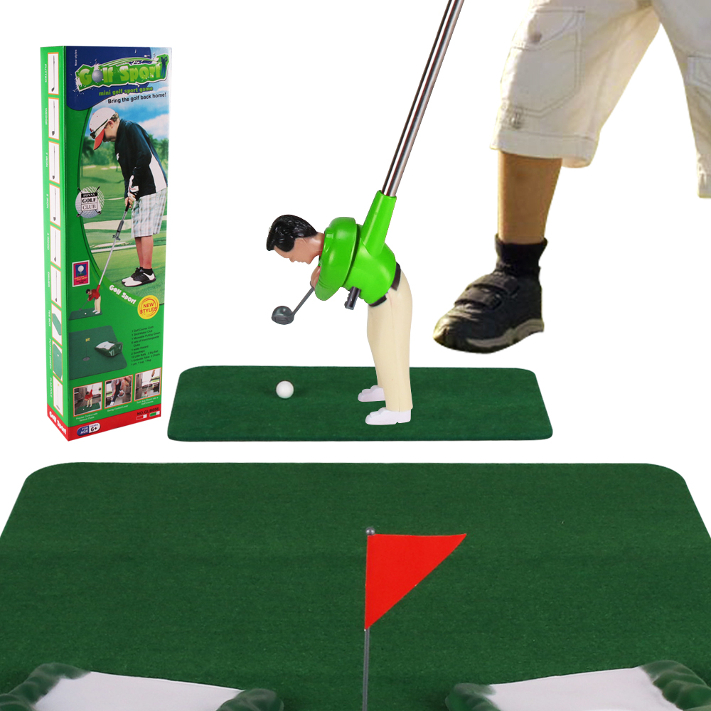 Party Games Golf - Boneka Mini klub Golf anak-anak, Set