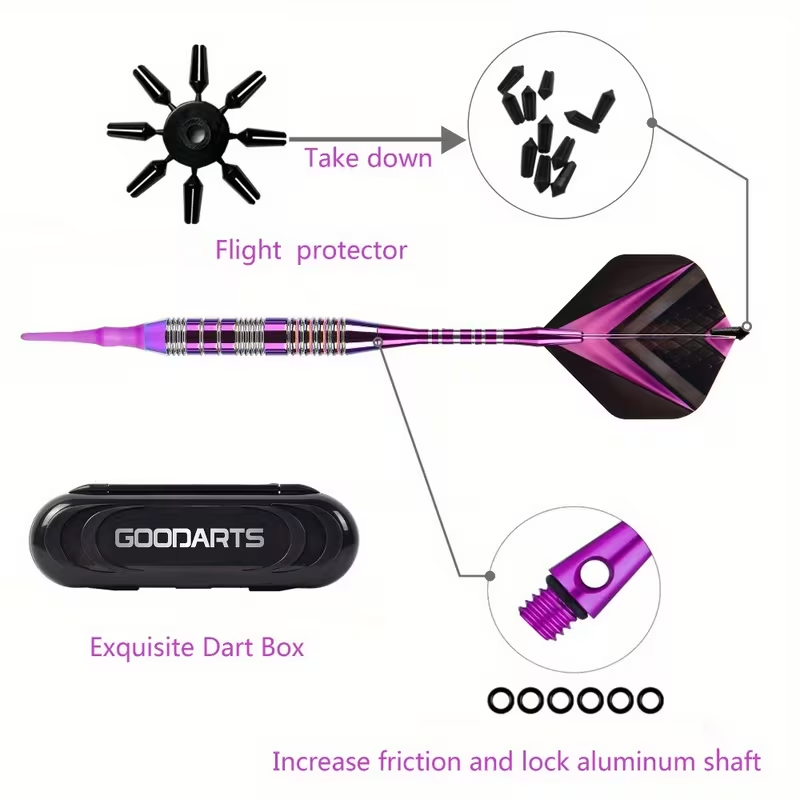 Set Dart Ujung Lunak TRALOW-de - Party Games Competition ulasan dan harga