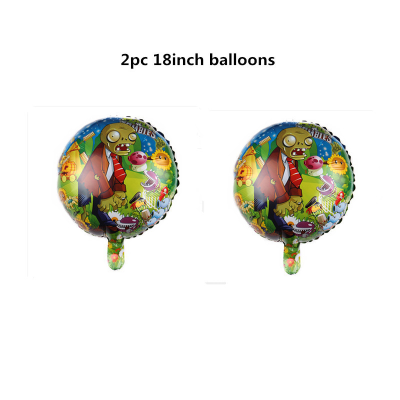 Balon Foil Aluminium Plants Vs - Zombie Party Games ulasan dan harga