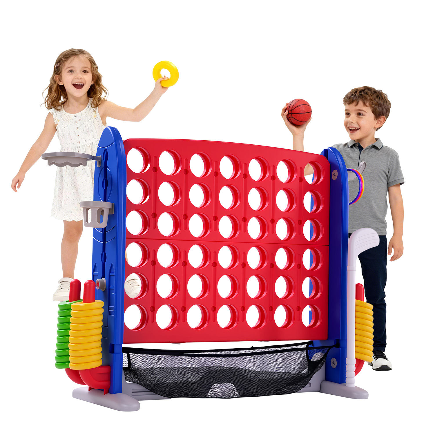 Set Permainan Giant Connect 4- - Giant Connect Four ulasan dan harga