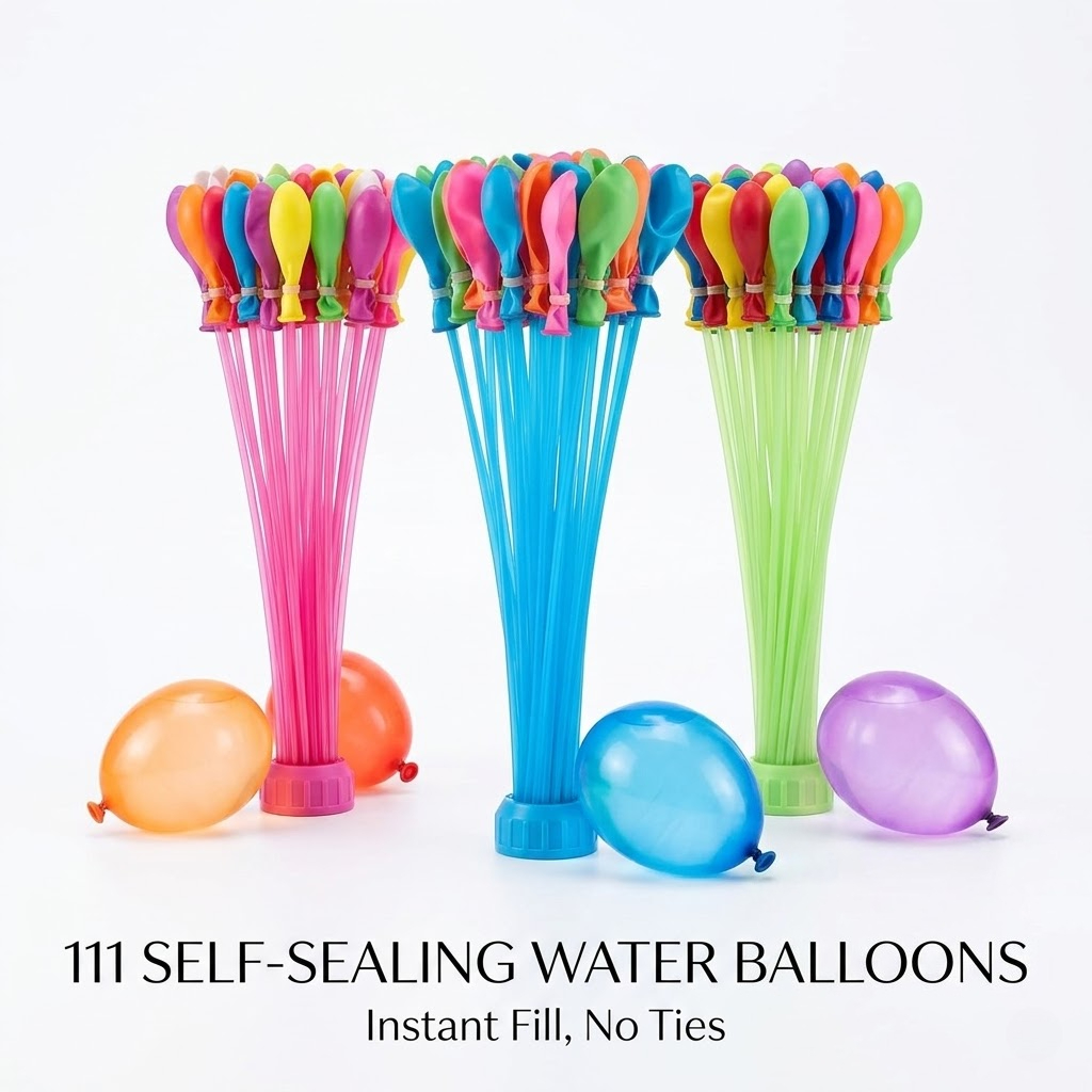 111 Buah Balon Air Isi Cepat B - Quick Games Party ulasan dan harga