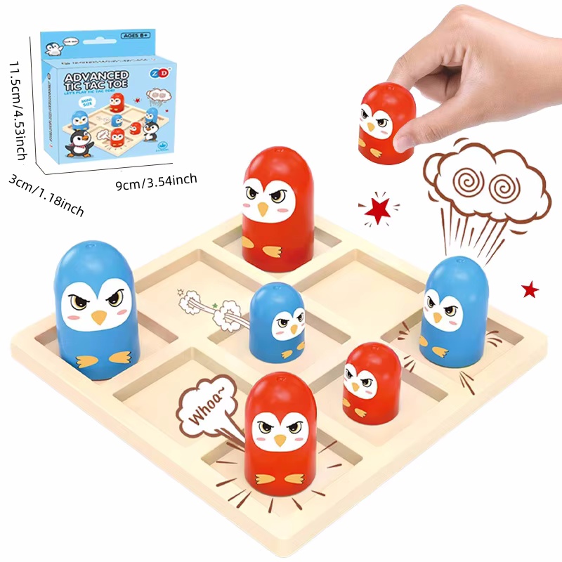 Mini Advanced Tic Tac Toe Perm - Party Games Competition ulasan dan harga