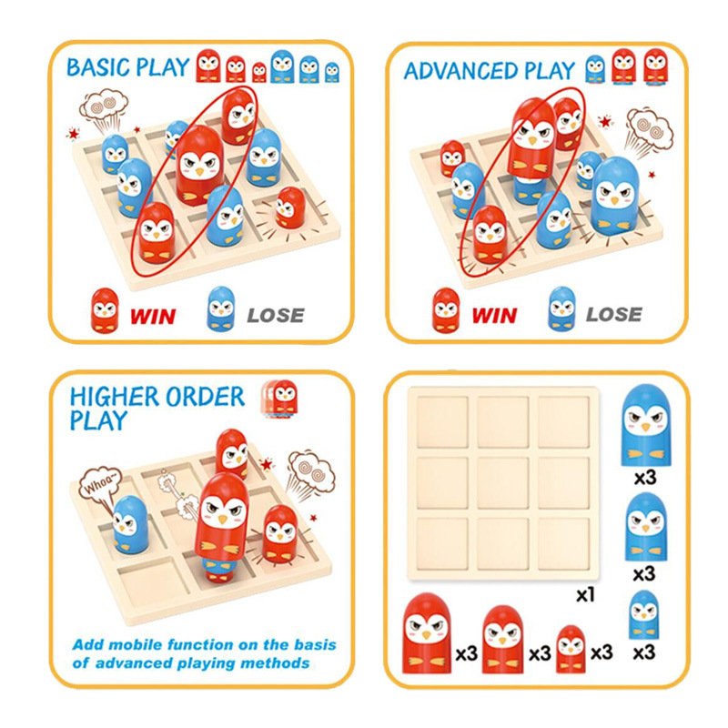 Mini Advanced Tic Tac Toe Perm - Party Games Competition ulasan dan harga