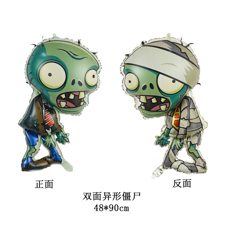 Set Balon Foil Aluminium Plant - Zombie Party Games ulasan dan harga