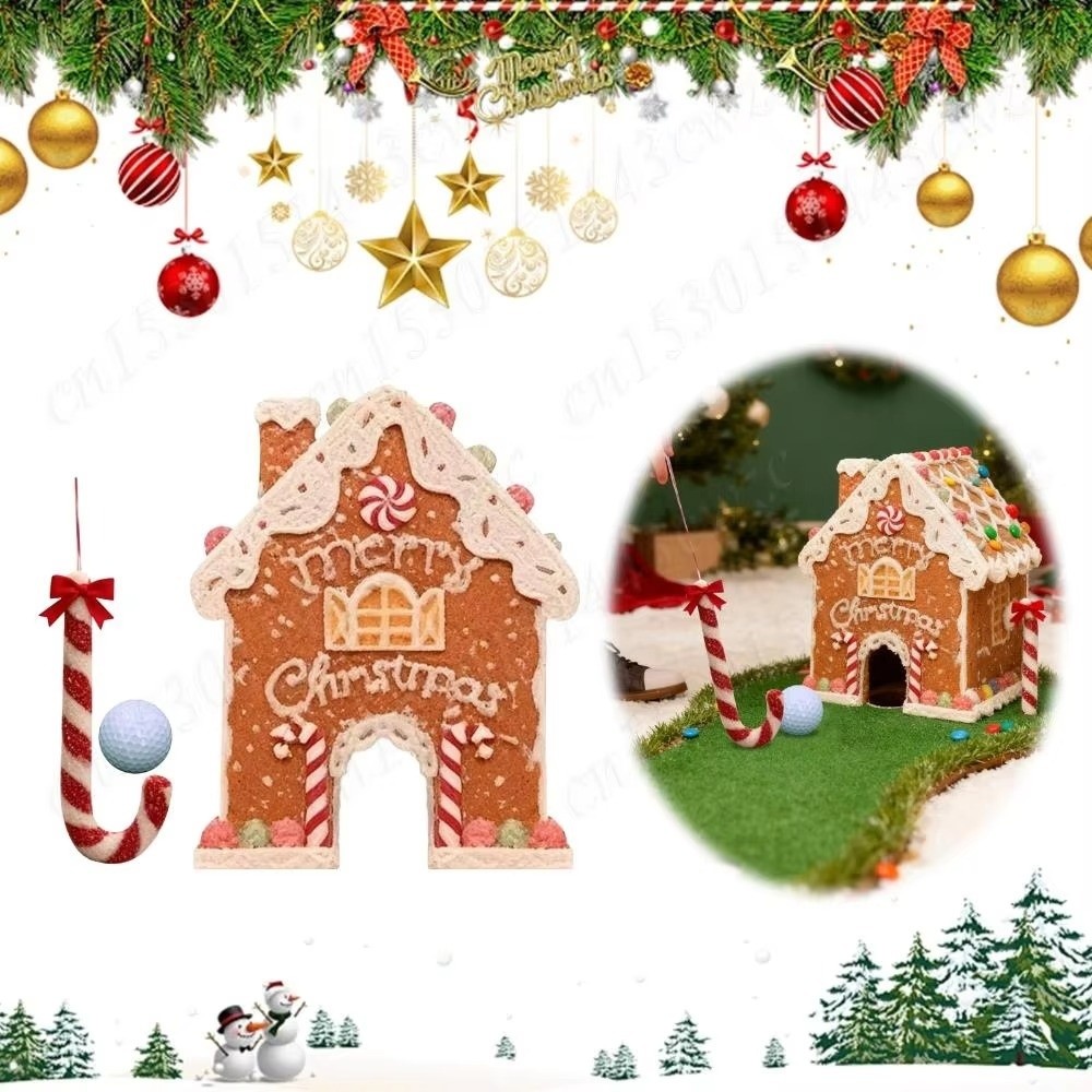 Set Permainan Golf Candy Cane  - Party Games Golf ulasan dan harga