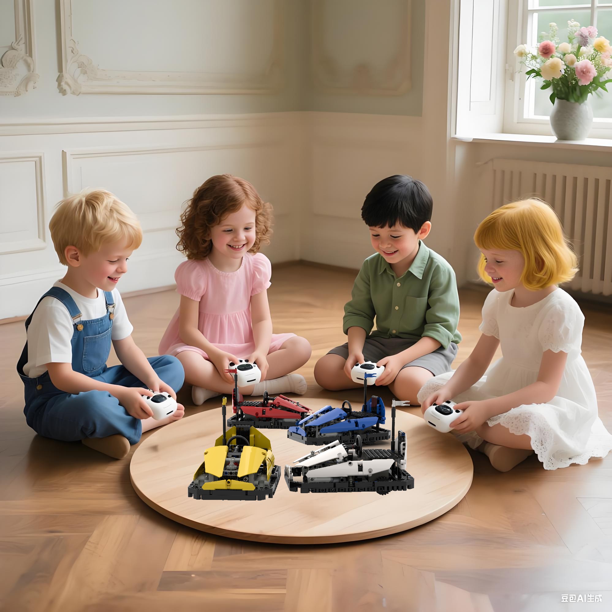 Set Blok Bangunan Mobil RC Bum - Party Games Competition ulasan dan harga