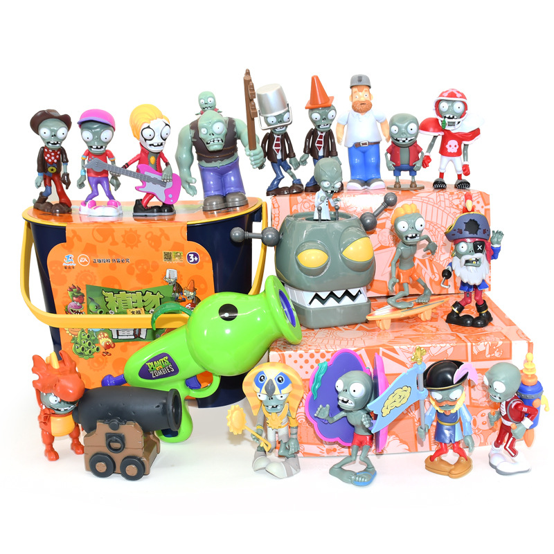 18pcs Mainan Plants Vs. Zombie - Zombie Party Games ulasan dan harga
