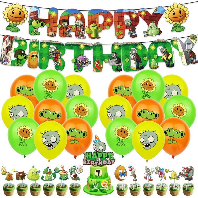 Perlengkapan Pesta Balon DIY E - Zombie Party Games ulasan dan harga