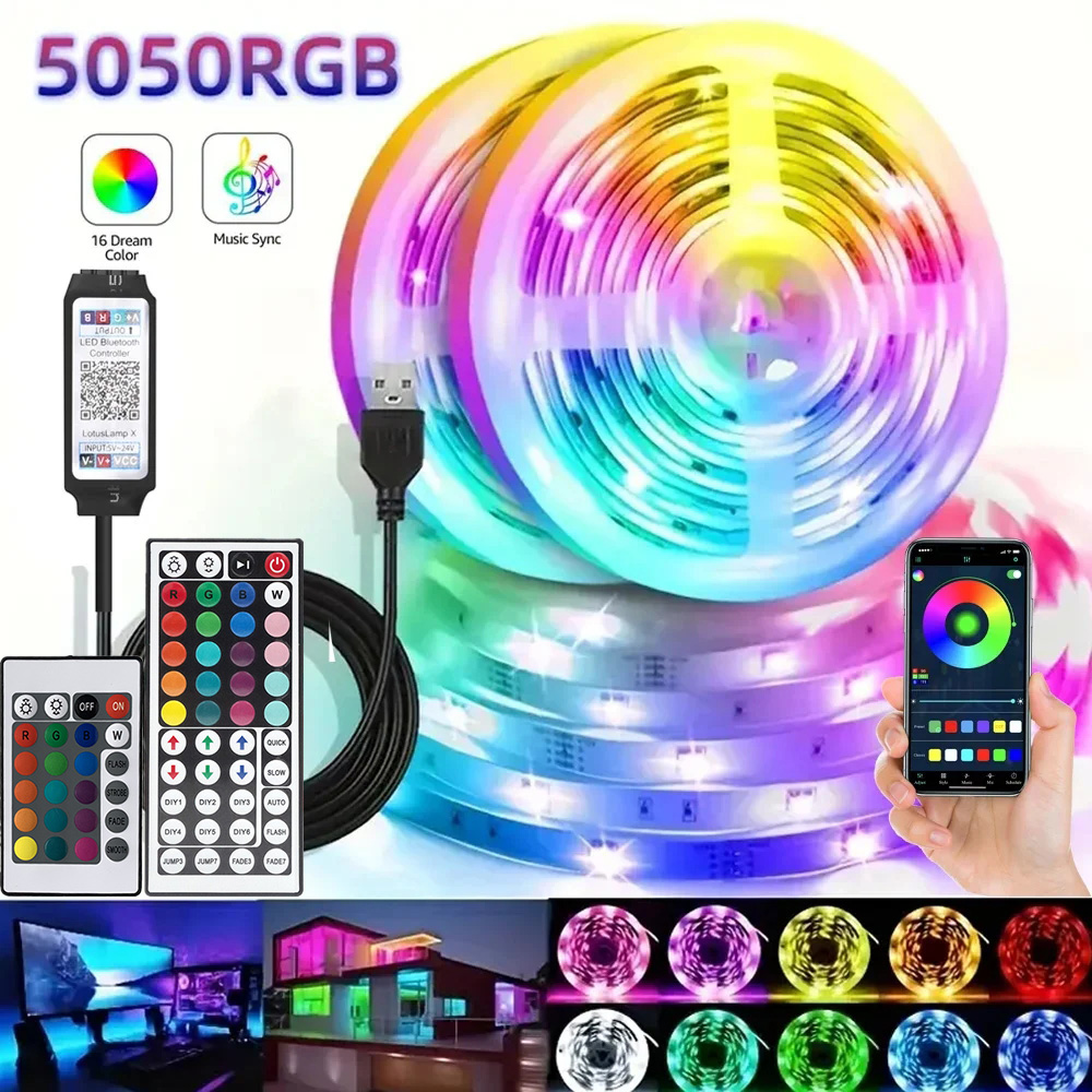 Lampu Strip LED RGB Pintar unt - Party Games App ulasan dan harga