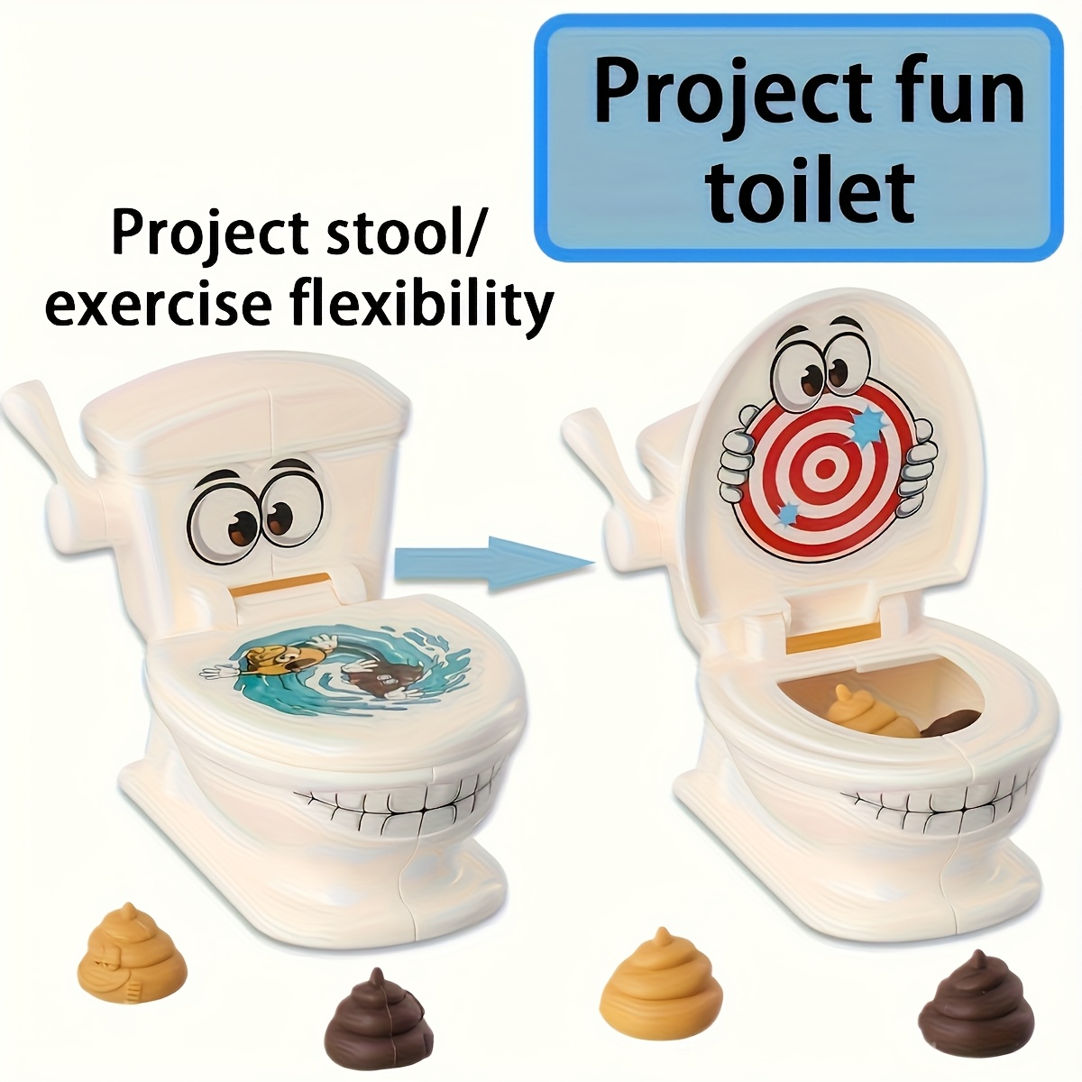 Mainan Toilet Mini Anti Stres, - Party Games Entertainer ulasan dan harga