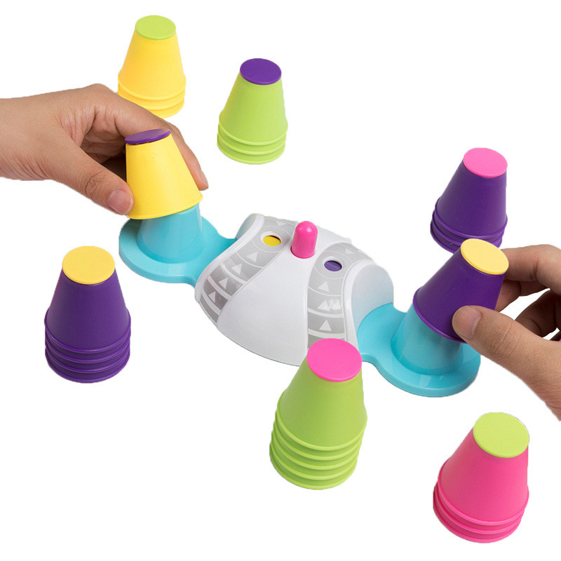 Cangkir lipat mainan olahraga  - Party Games Competition ulasan dan harga