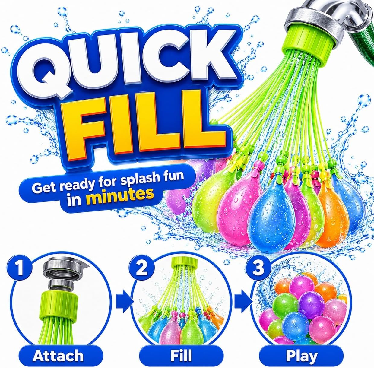 Balon Air Isi Cepat & Menutup  - Quick Games Party ulasan dan harga