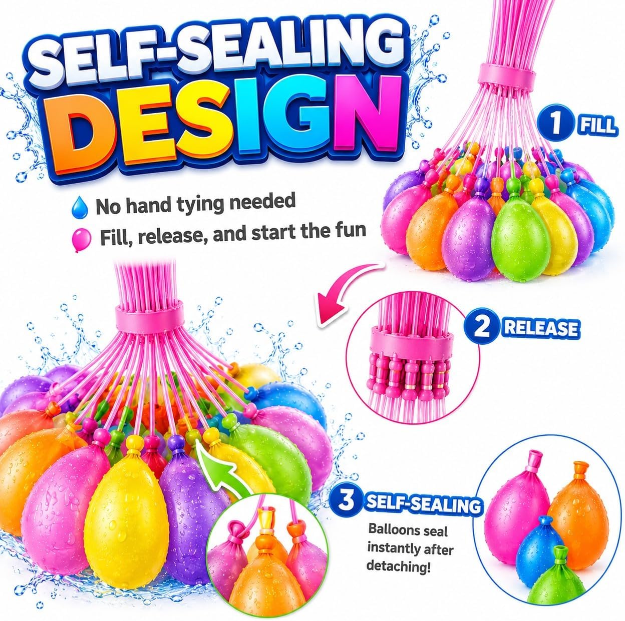 Balon Air Isi Cepat & Menutup  - Quick Games Party ulasan dan harga