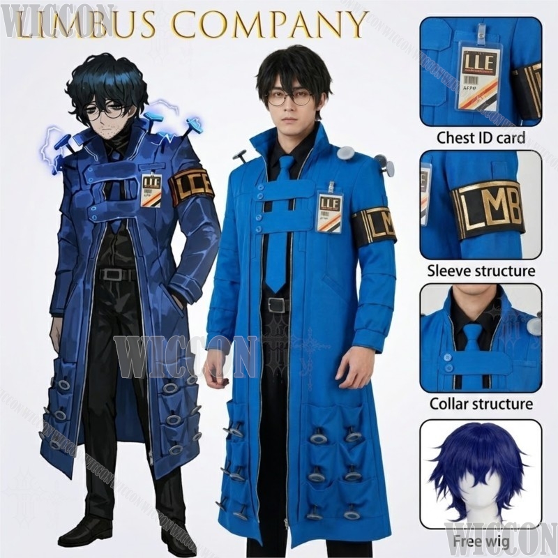 Kostum Cosplay Limbus Company  - Party Games Company ulasan dan harga
