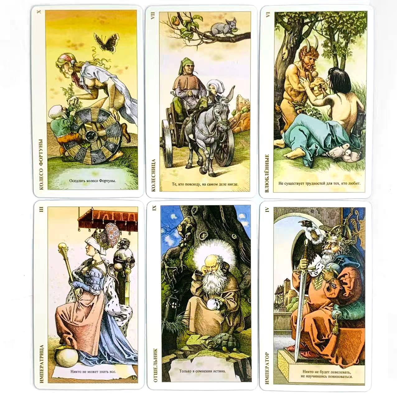Kartu Tarot Rusia Permainan Pa - Party Games Entertainer ulasan dan harga