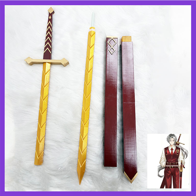 Pedang Lurus Properti Cosplay  - Party Games Company ulasan dan harga