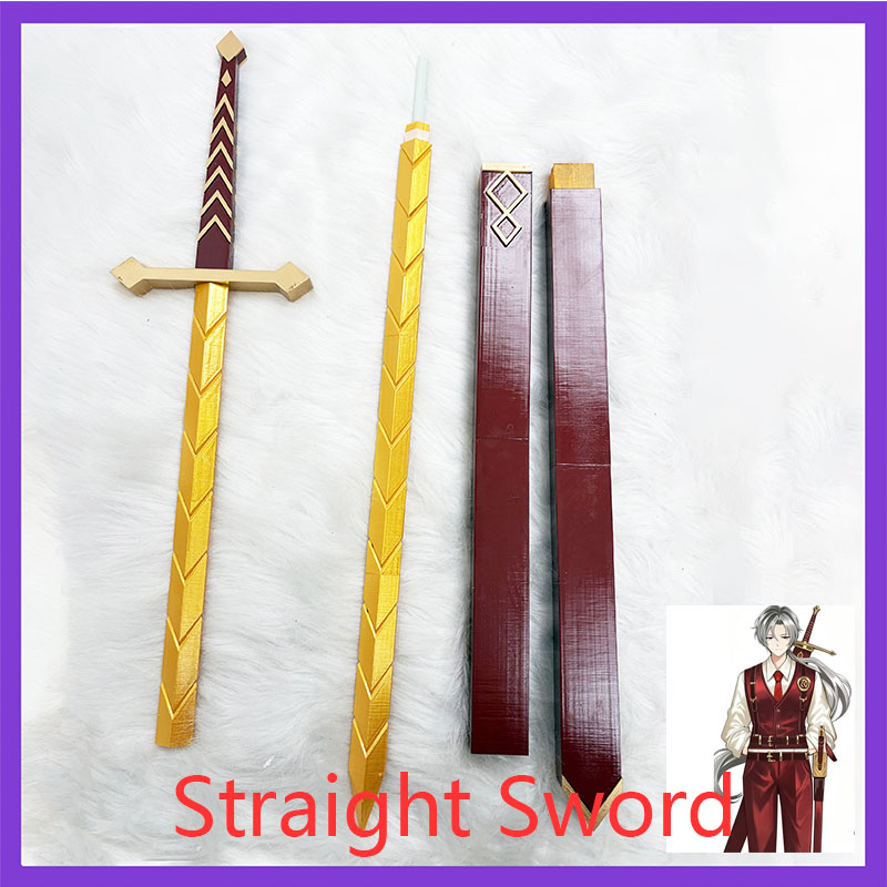 Pedang Lurus Properti Cosplay  - Party Games Company ulasan dan harga